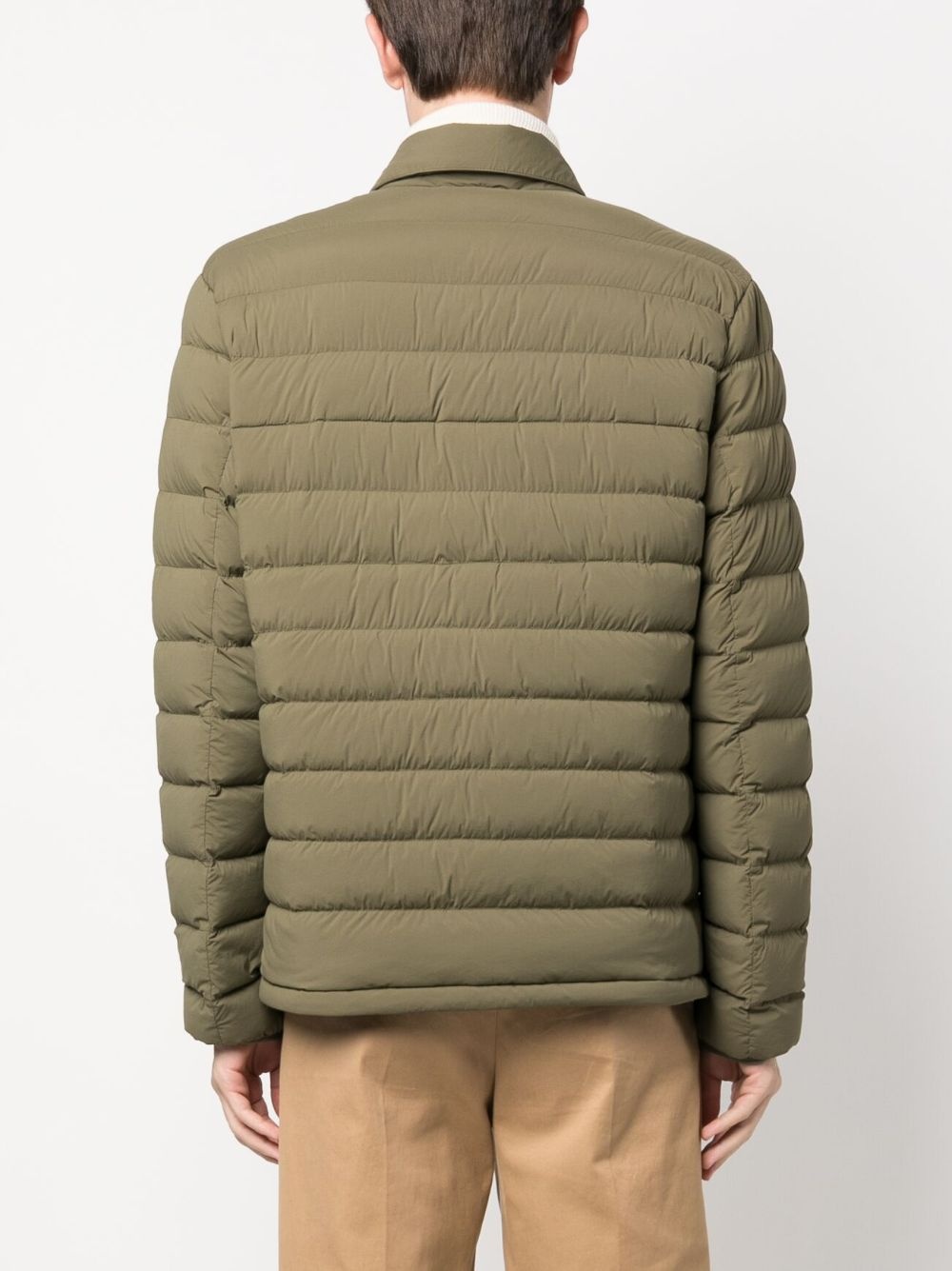 padded button-up jacket - 4