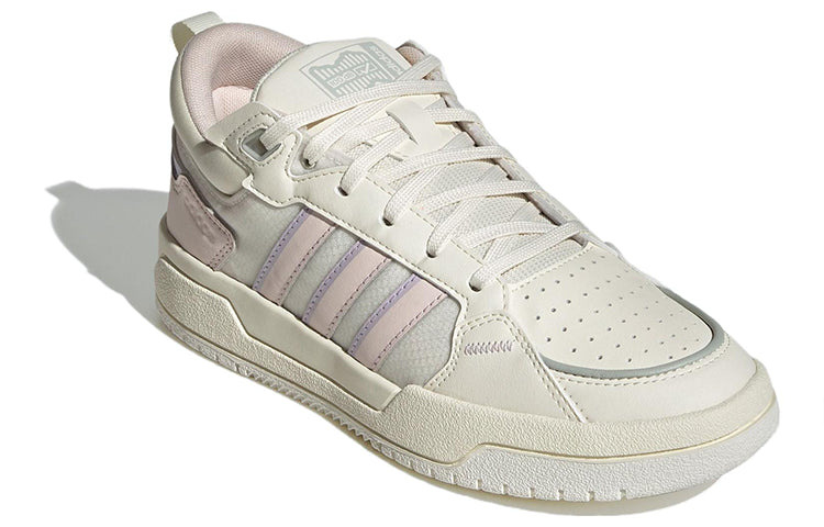 (WMNS) adidas Neo 100DB Shoes 'Beige Pink Purple' IE5583 - 3