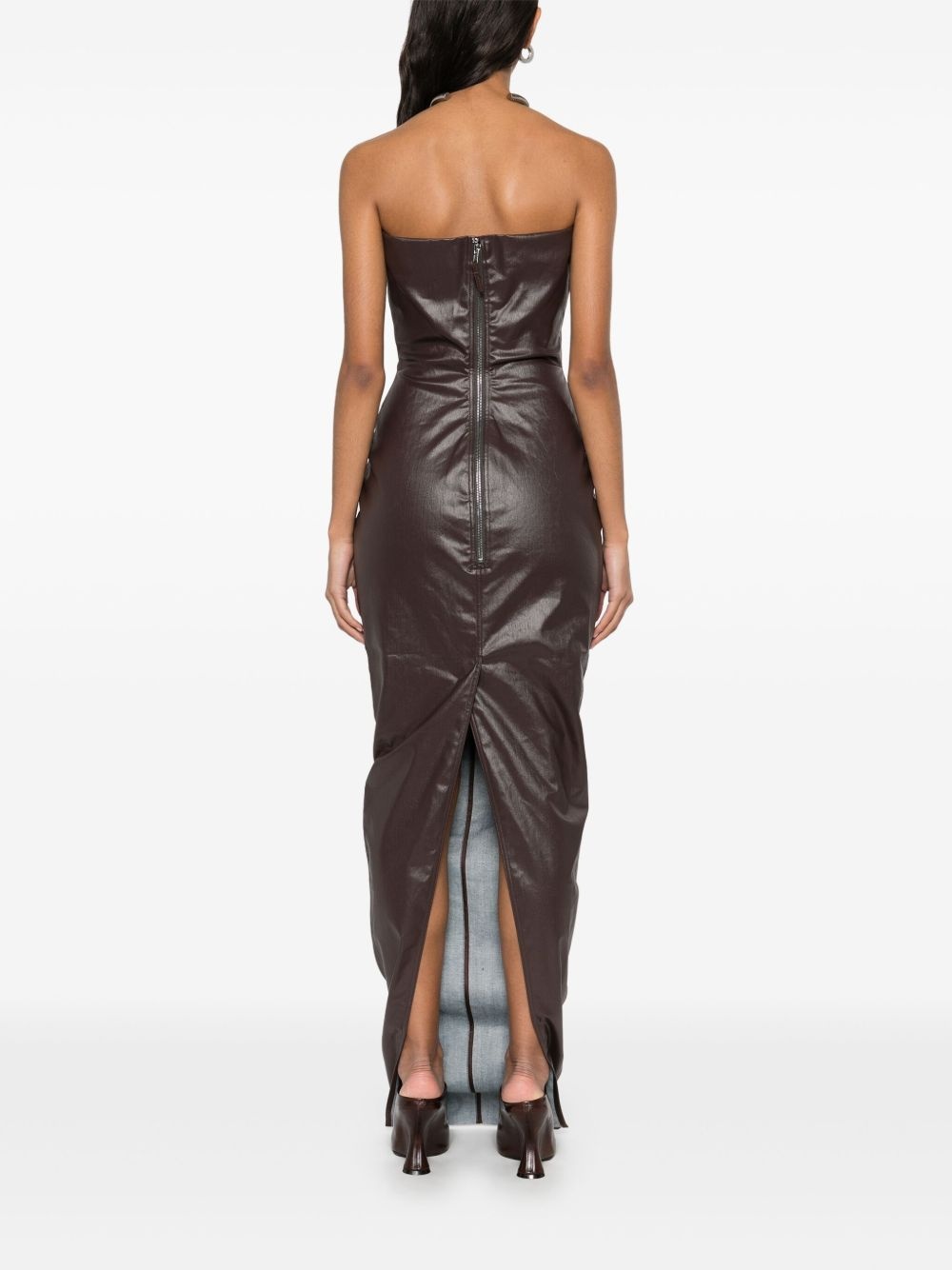 Bustier Gown maxi dress - 4