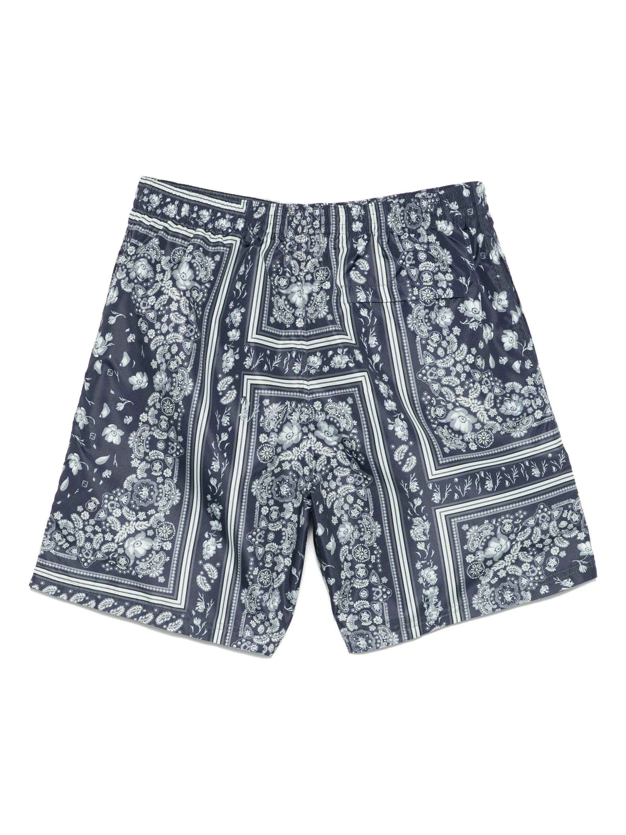 bandana-print swim shorts - 2