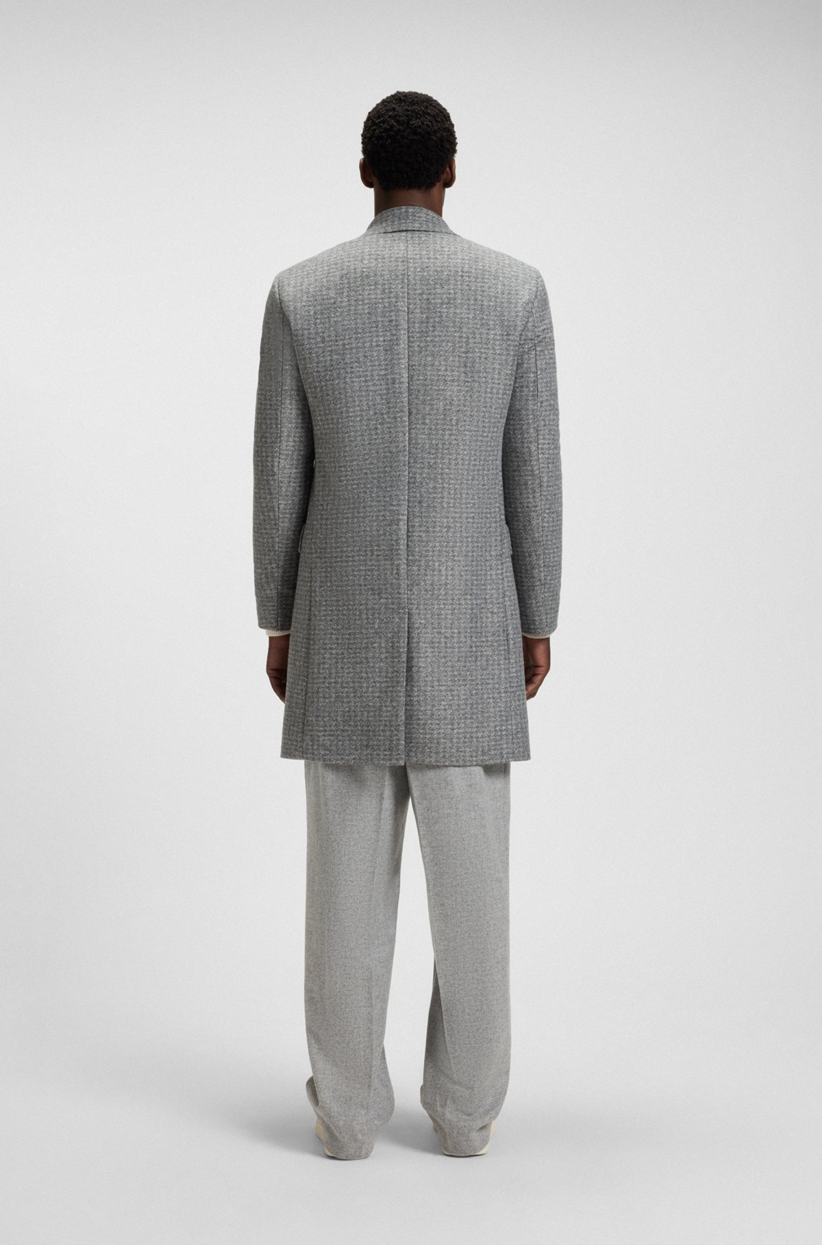 SLIM-FIT COAT WITH DETACHABLE INNER - 5