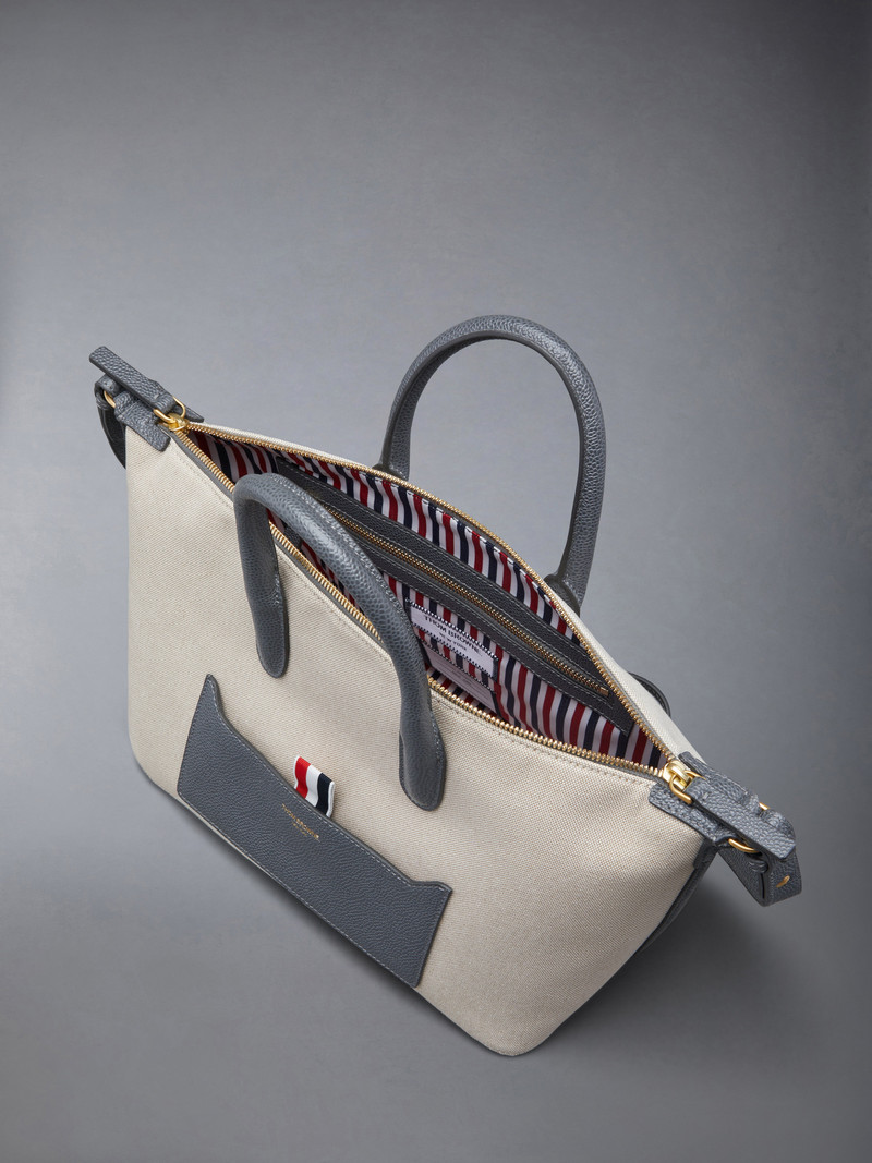 grosgrain-loop tote bag 5