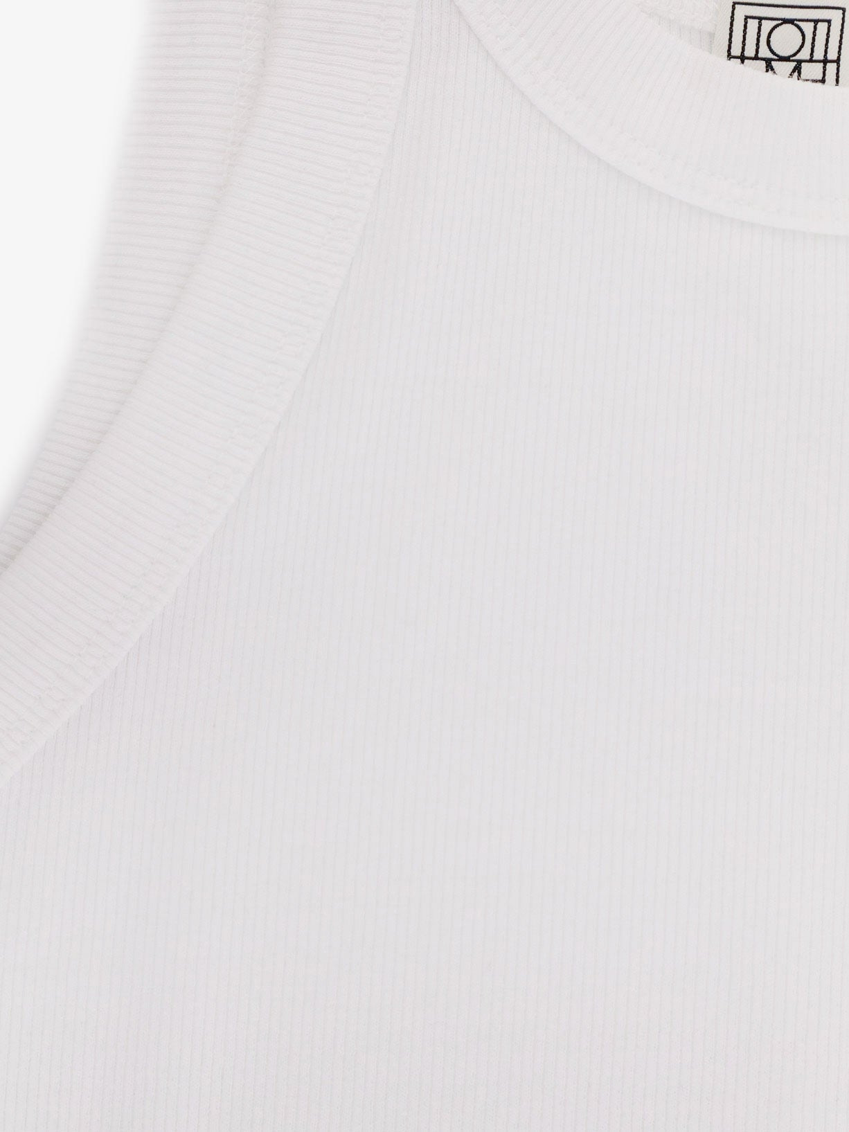 Toteme Ribbed Cotton Tank Top - 3
