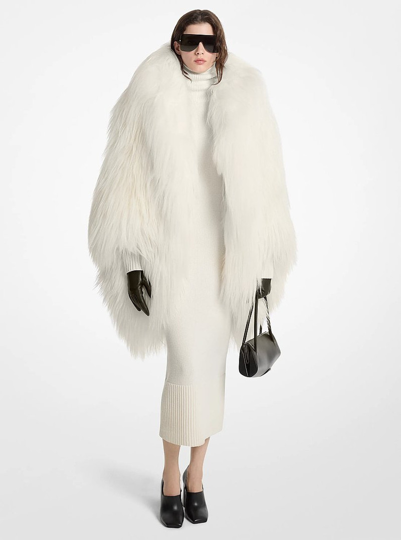 Shearling Bubble Coat 1