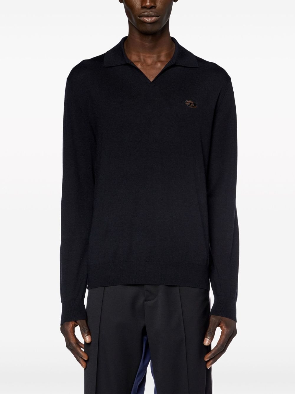 K-Glare wool polo shirt - 3