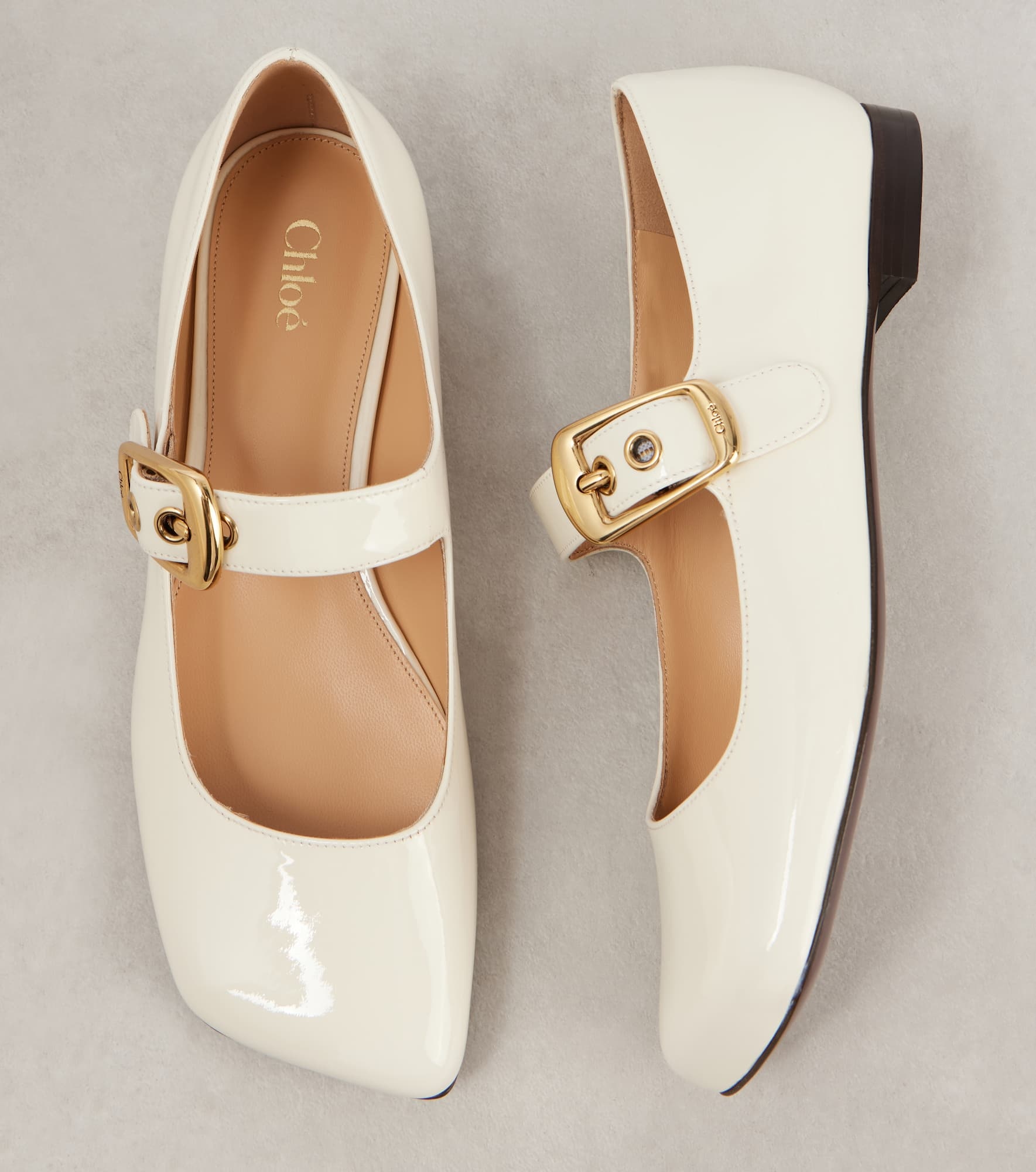 Polly leather Mary Jane flats - 5