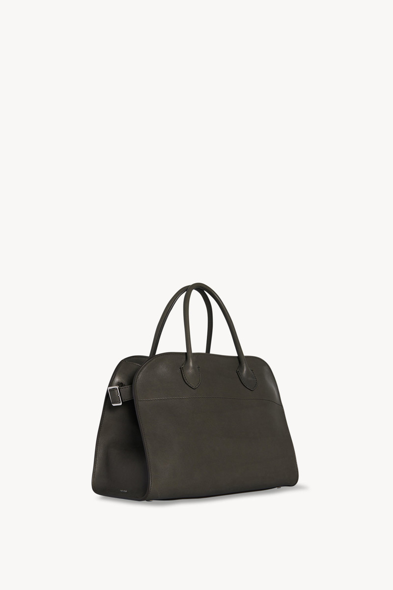 The Row Soft Margaux 12 Bag in Leather outlook