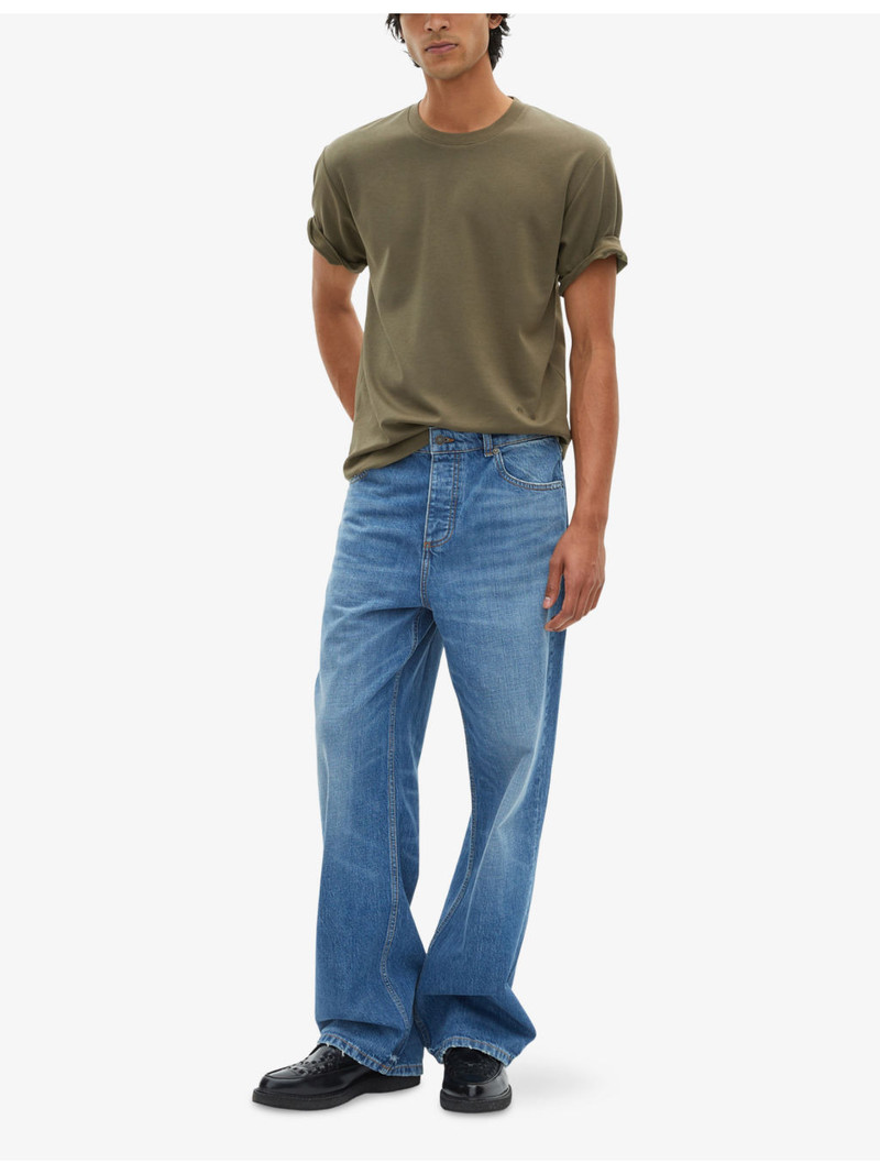 The Kooples Crewneck Regular-Fit Short-Sleeve Cotton T-Shirt outlook