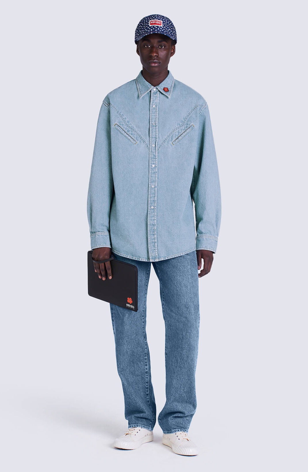 Denim western shirt - 3