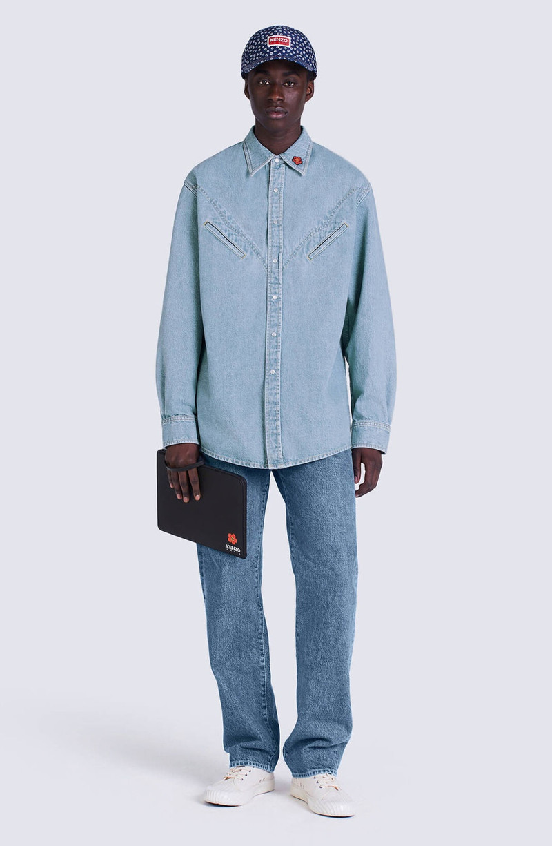 Denim western shirt 3