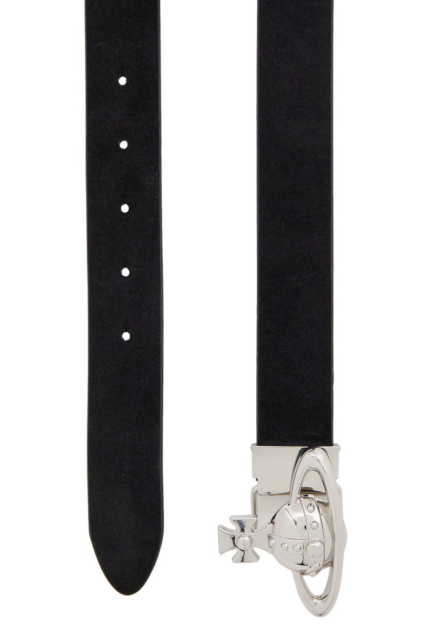 Vivienne Westwood Orb Suede Belt - 3