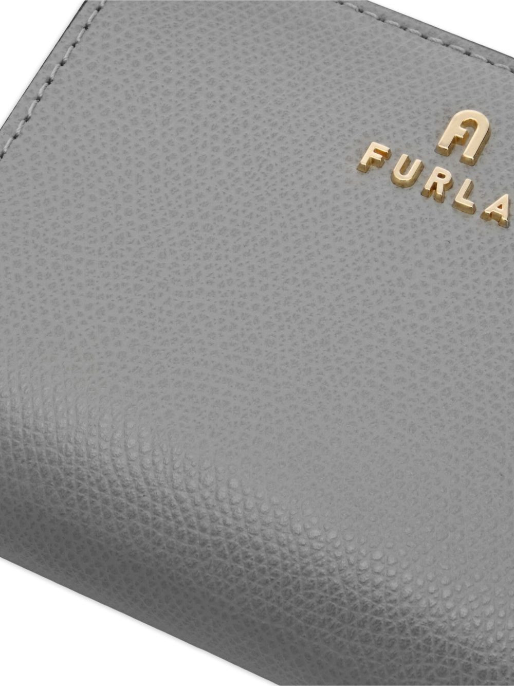 Camelia logo leather wallet - 4