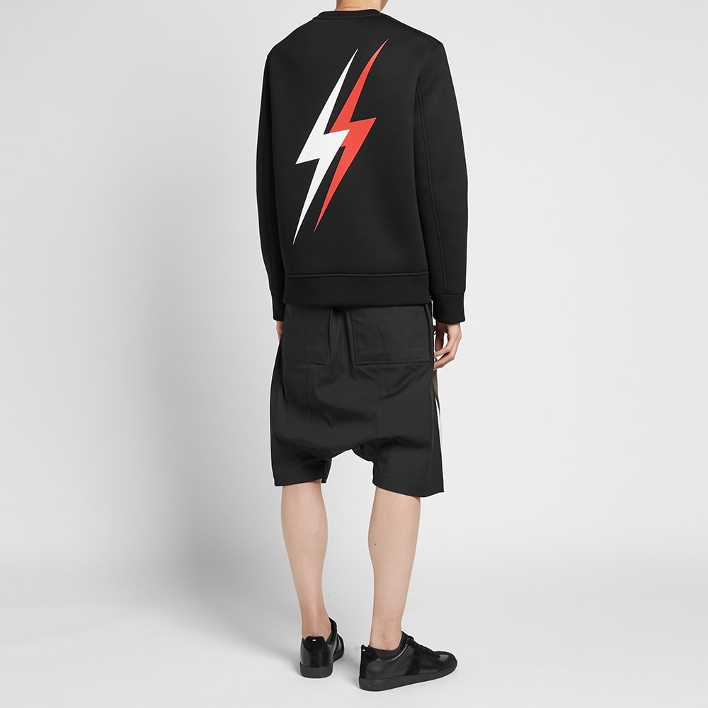 Neil Barrett Large 3D Lightning Bolt Sweat - 8