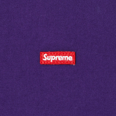 Supreme Supreme Small Box Shirt 'Purple' outlook