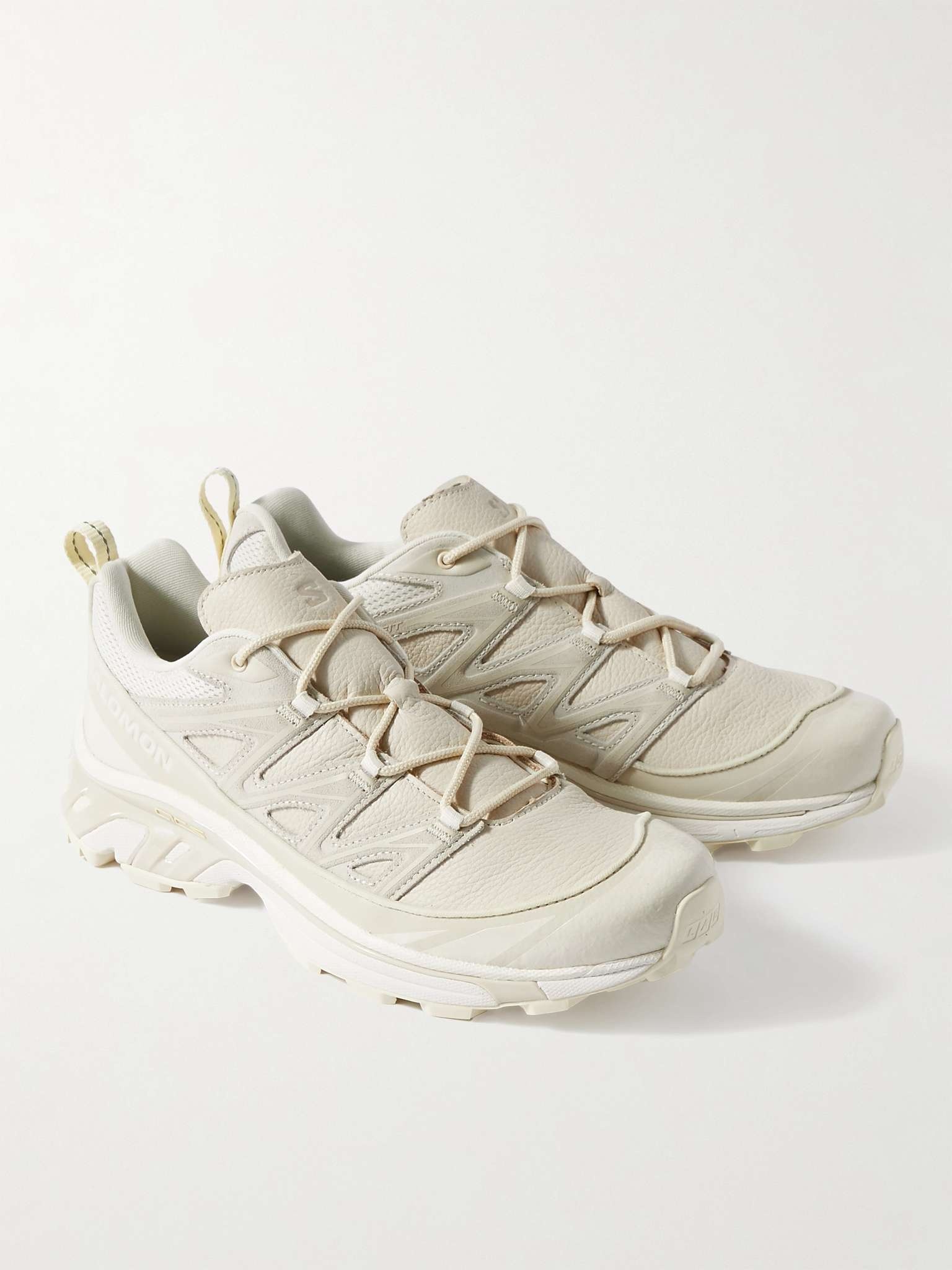 XT-6 Expanse LTR Mesh-Trimmed Suede and Leather Sneakers - 4