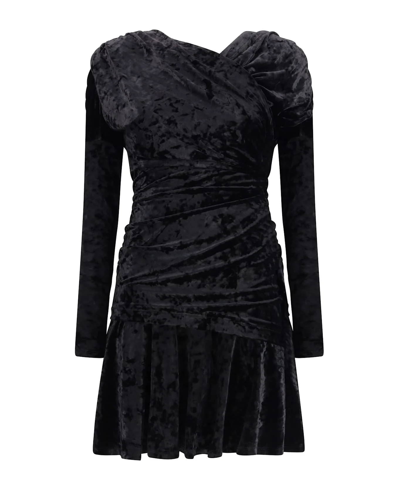 Ruched Mini Dress - 1