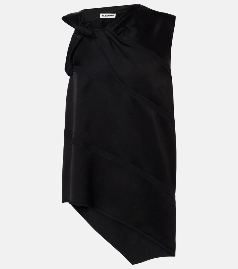 Asymmetric satin top - 1