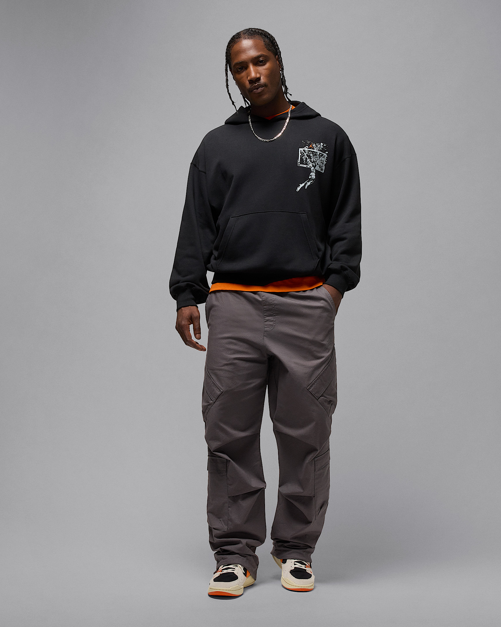 Jordan Brooklyn Men's Oversized Pullover Hoodie - 8