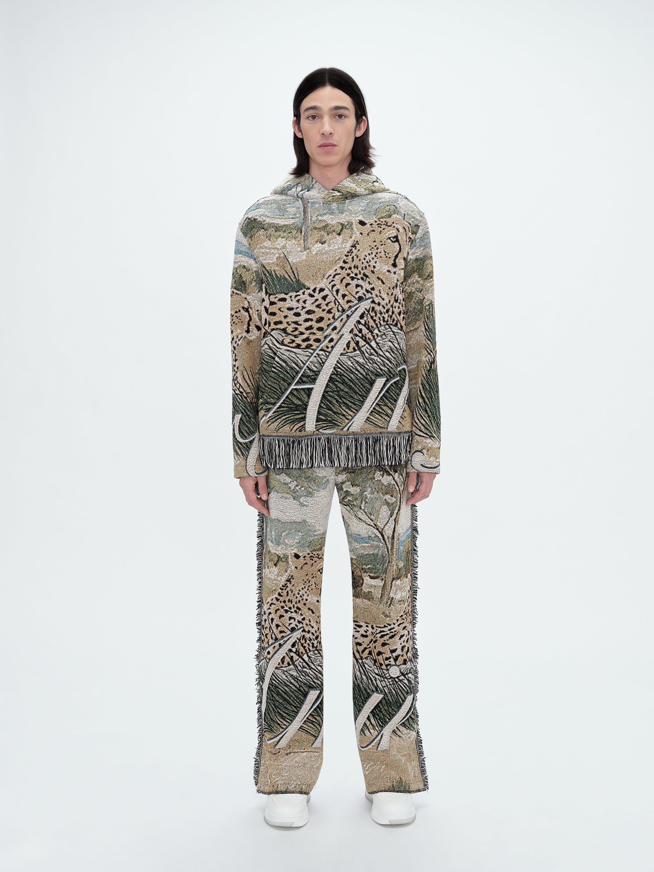 CHEETAH TAPESTRY LOUNGE PANT - 2