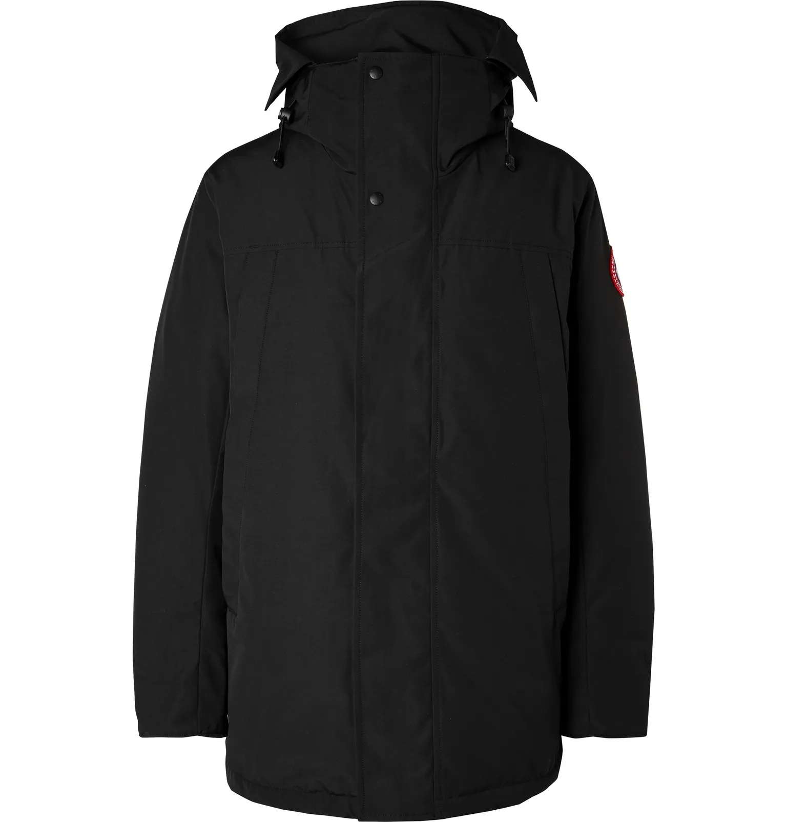 Sanford Shell Hooded Down Parka - 1