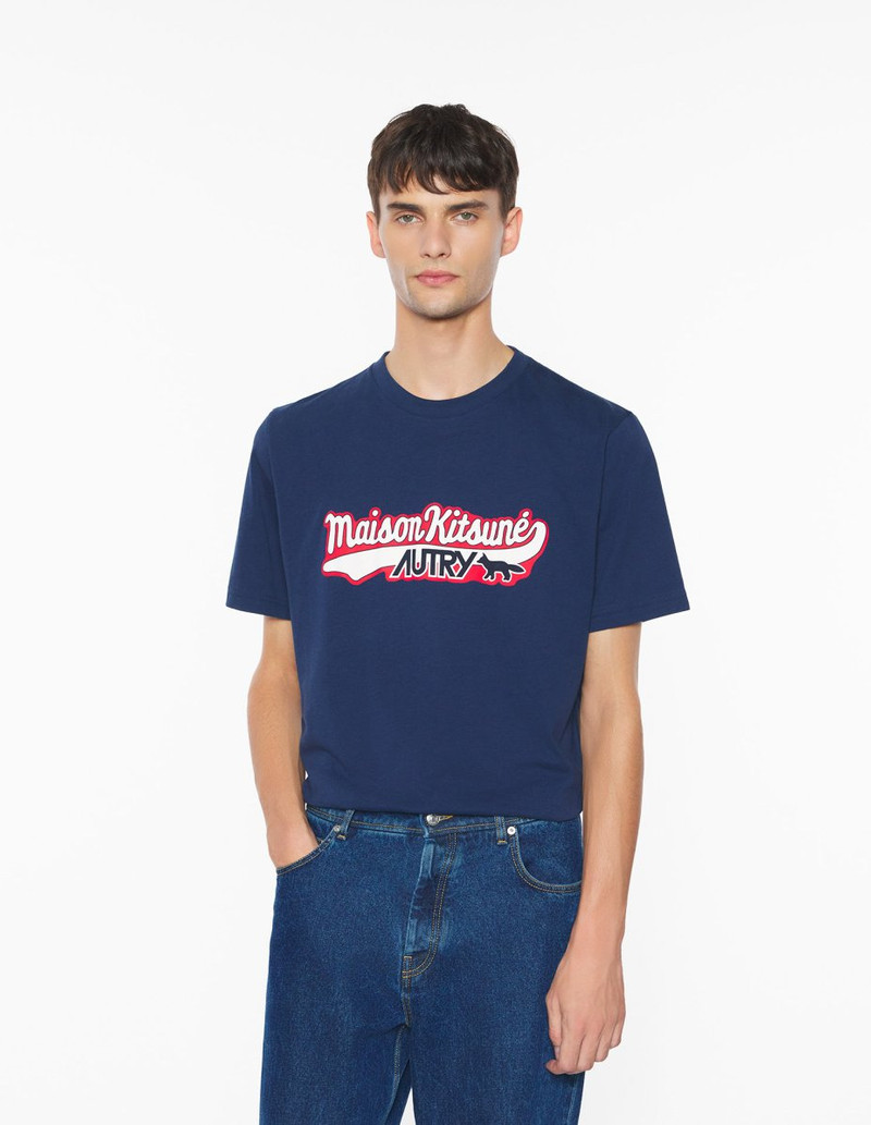 MAISON KITSUNE x AUTRY VARSITY TEE-SHIRT 3
