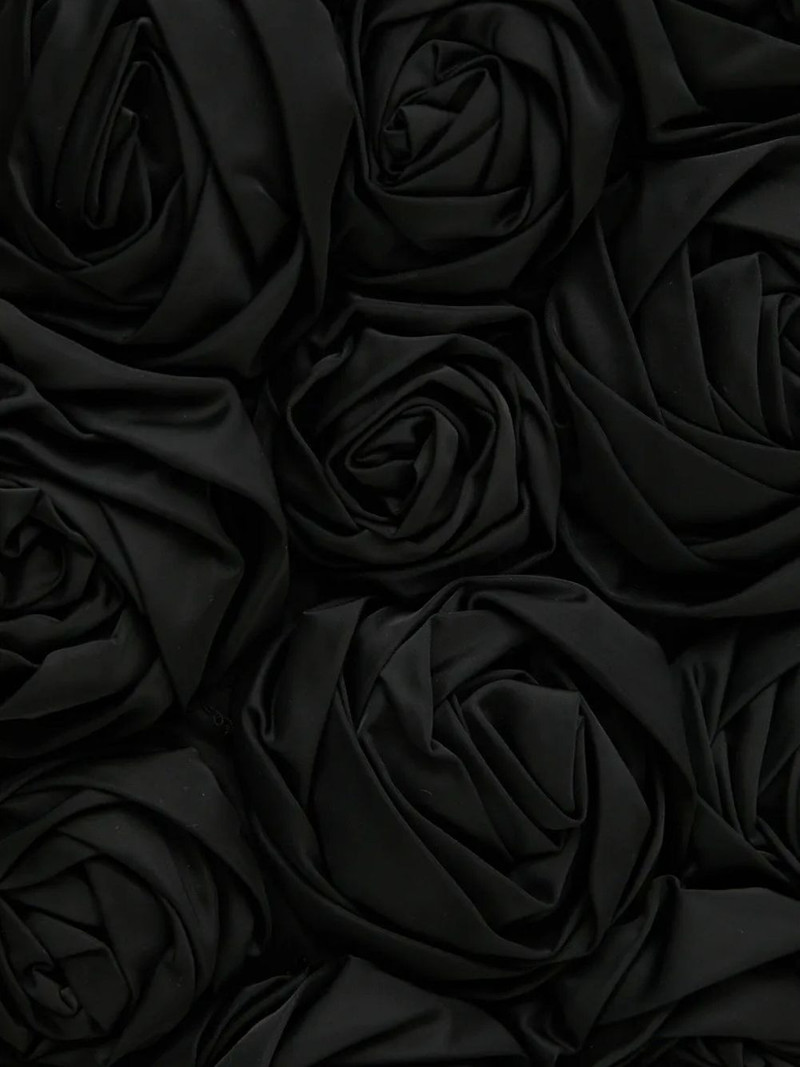 rose-detail mini skirt 5