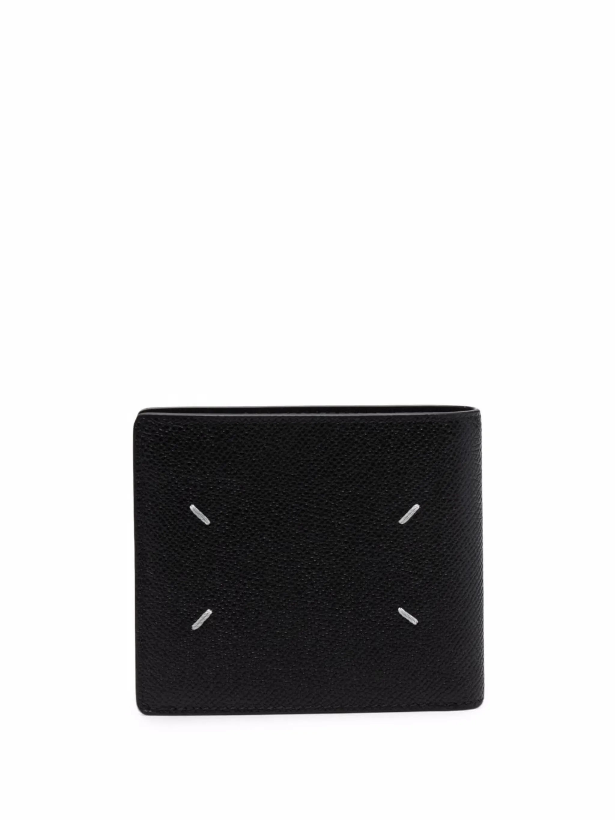 Four-stitch Leather Card Holder - 2