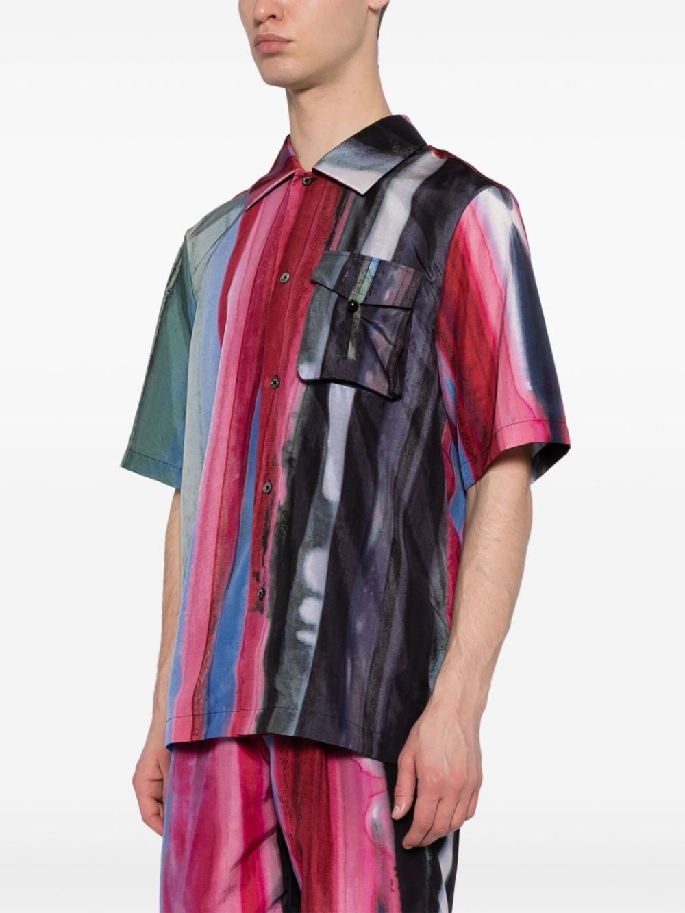 striped cotton shirt - 3