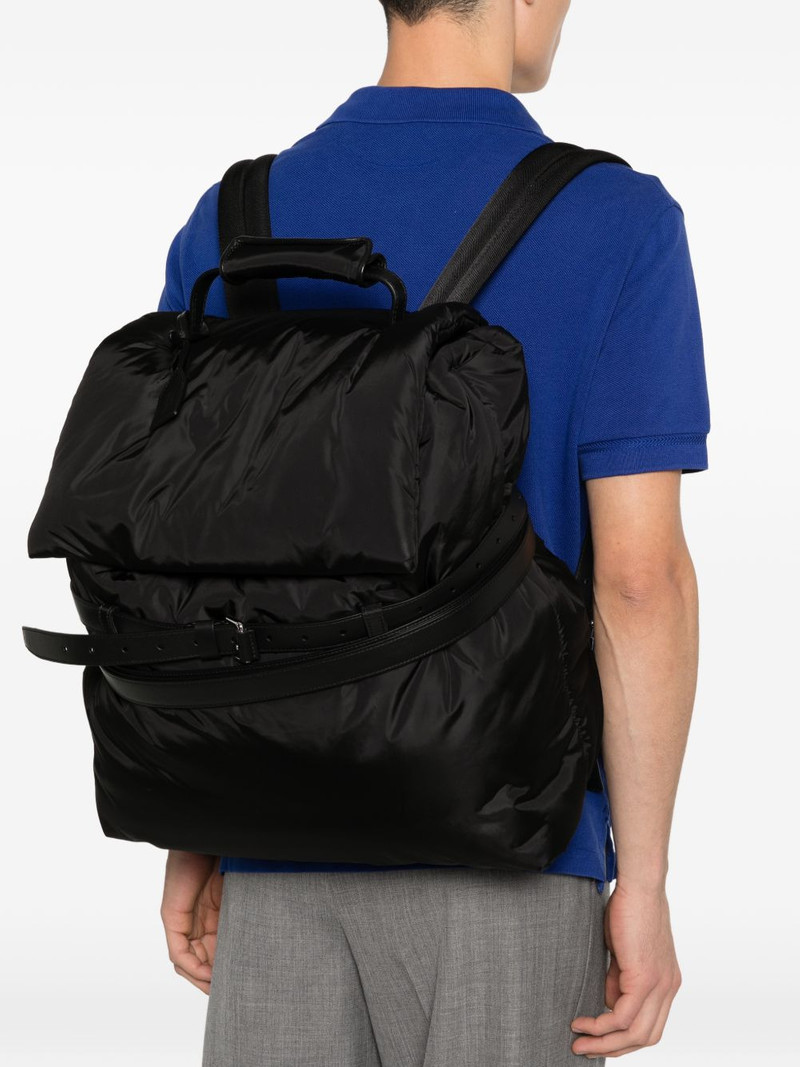 Moschino belted backpack outlook
