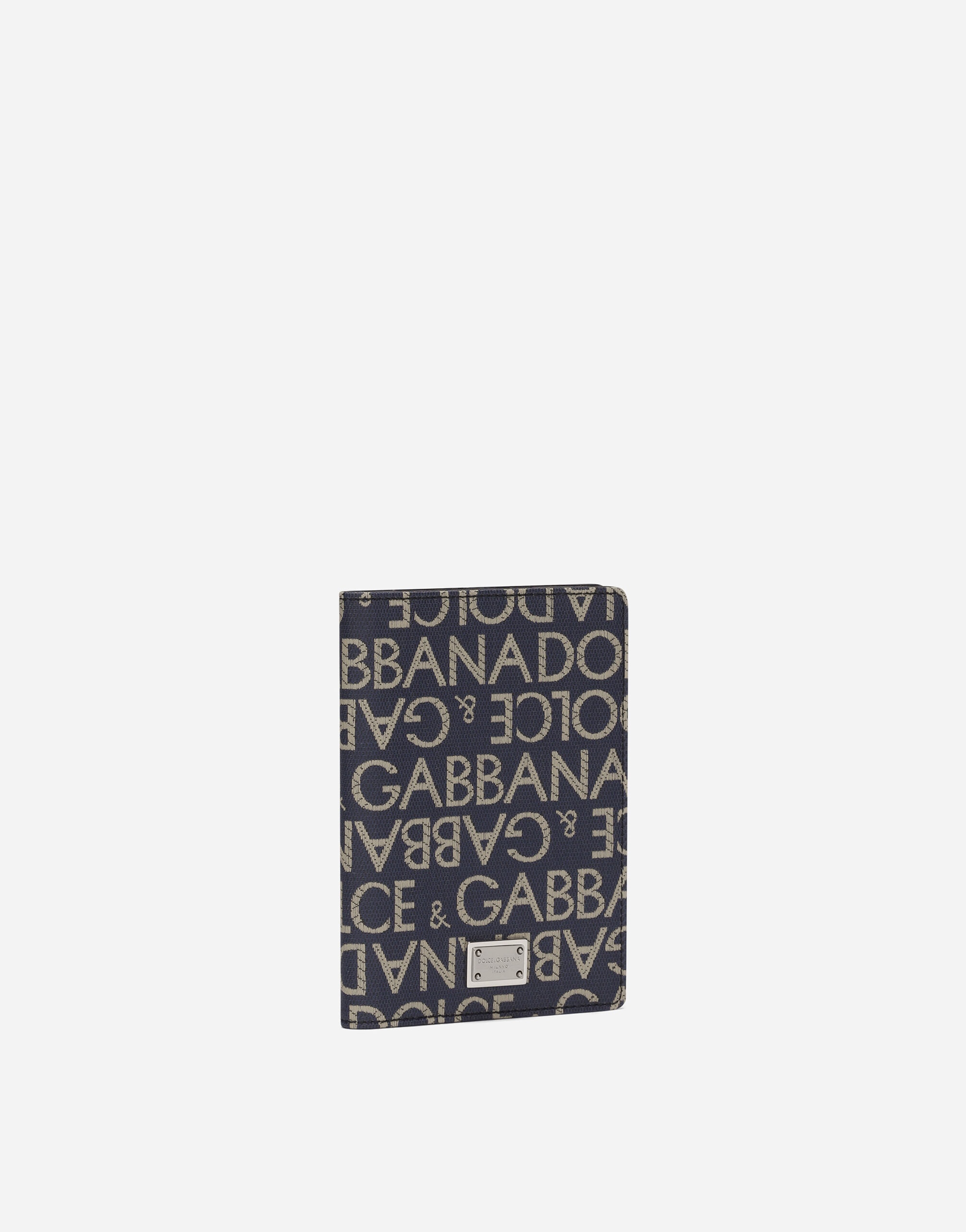 Coated jacquard passport case - 2