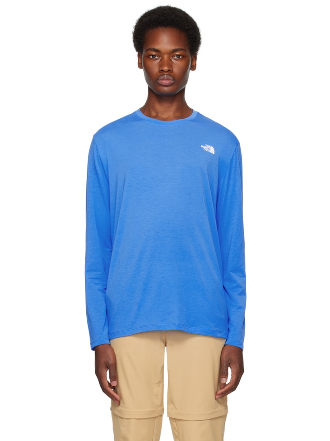 Blue Wander Long Sleeve T-Shirt - 1