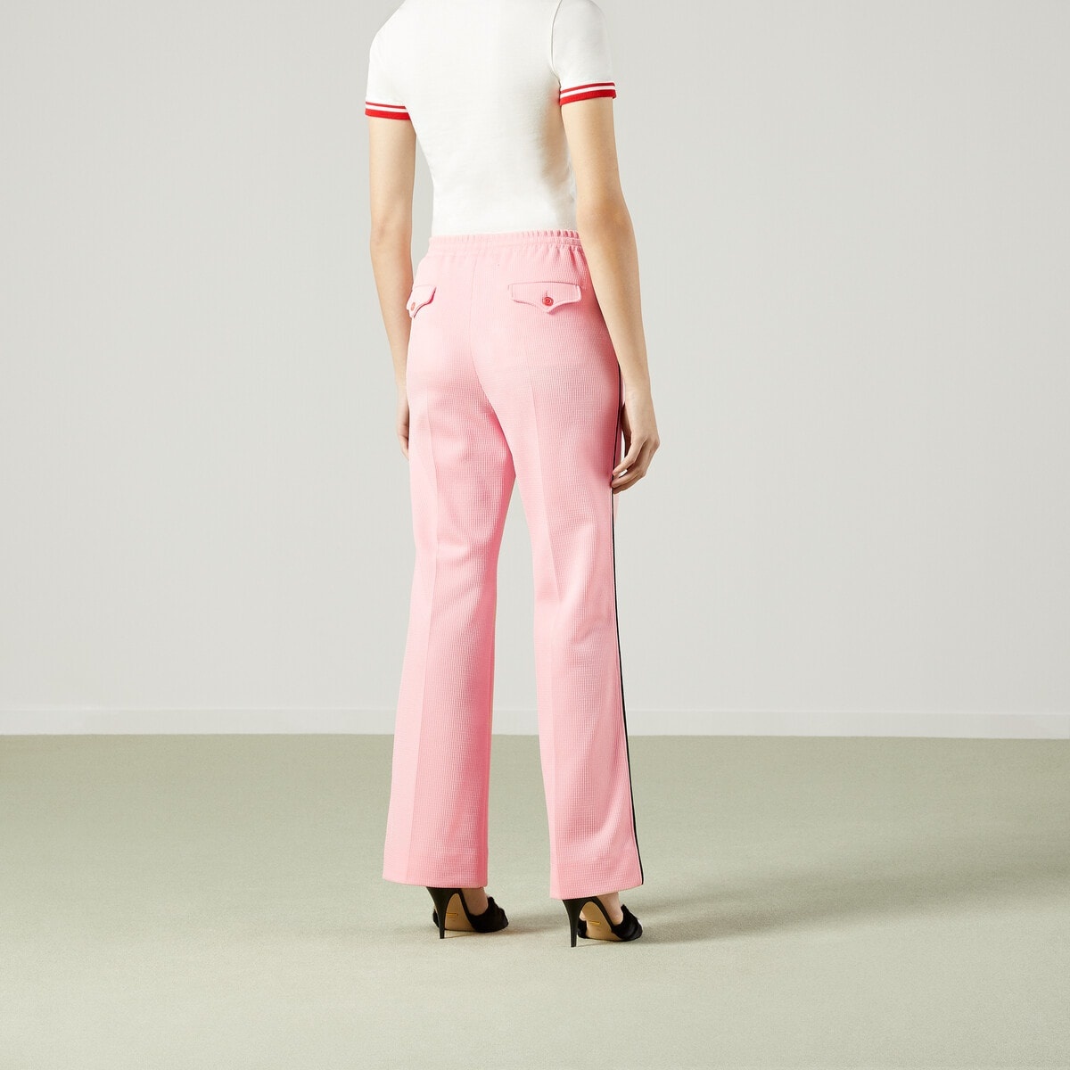 adidas x Gucci ripstop jersey pant - 8
