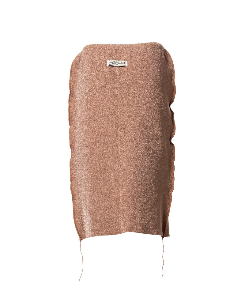 Inside-Out Glitter Knit Skirt 22