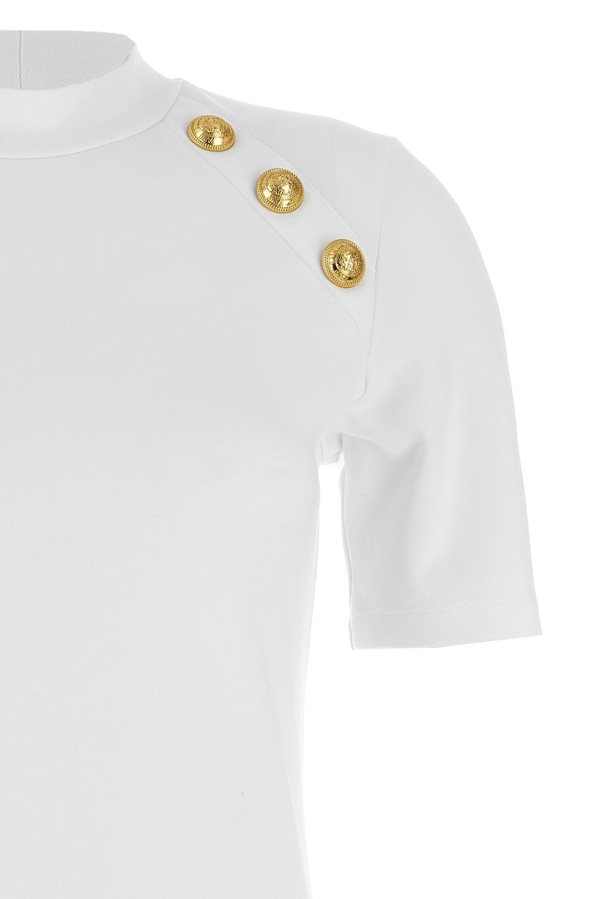 Logo buttons T-shirt - 4