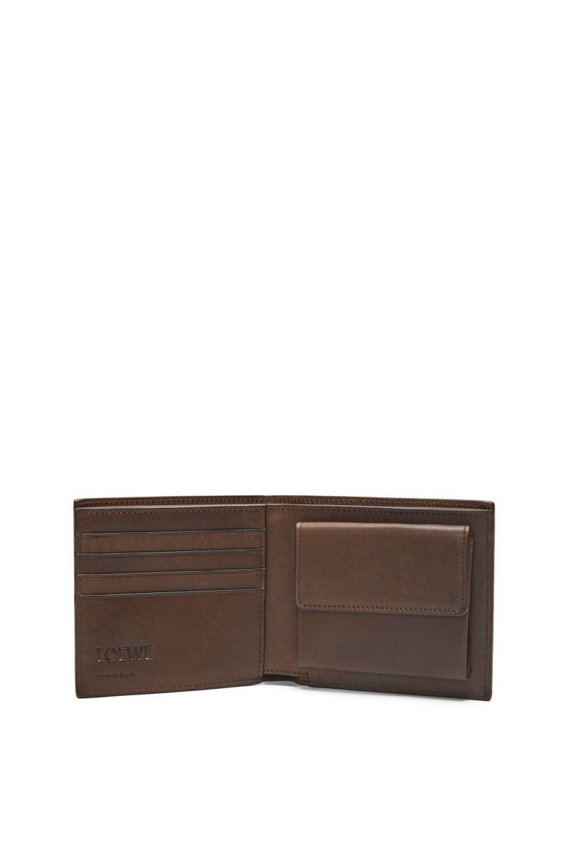 Loewe Bifold coin wallet in vegetable-tanned calfskin outlook