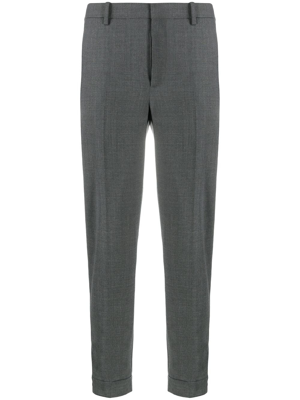 tailored cropped trousers - 1