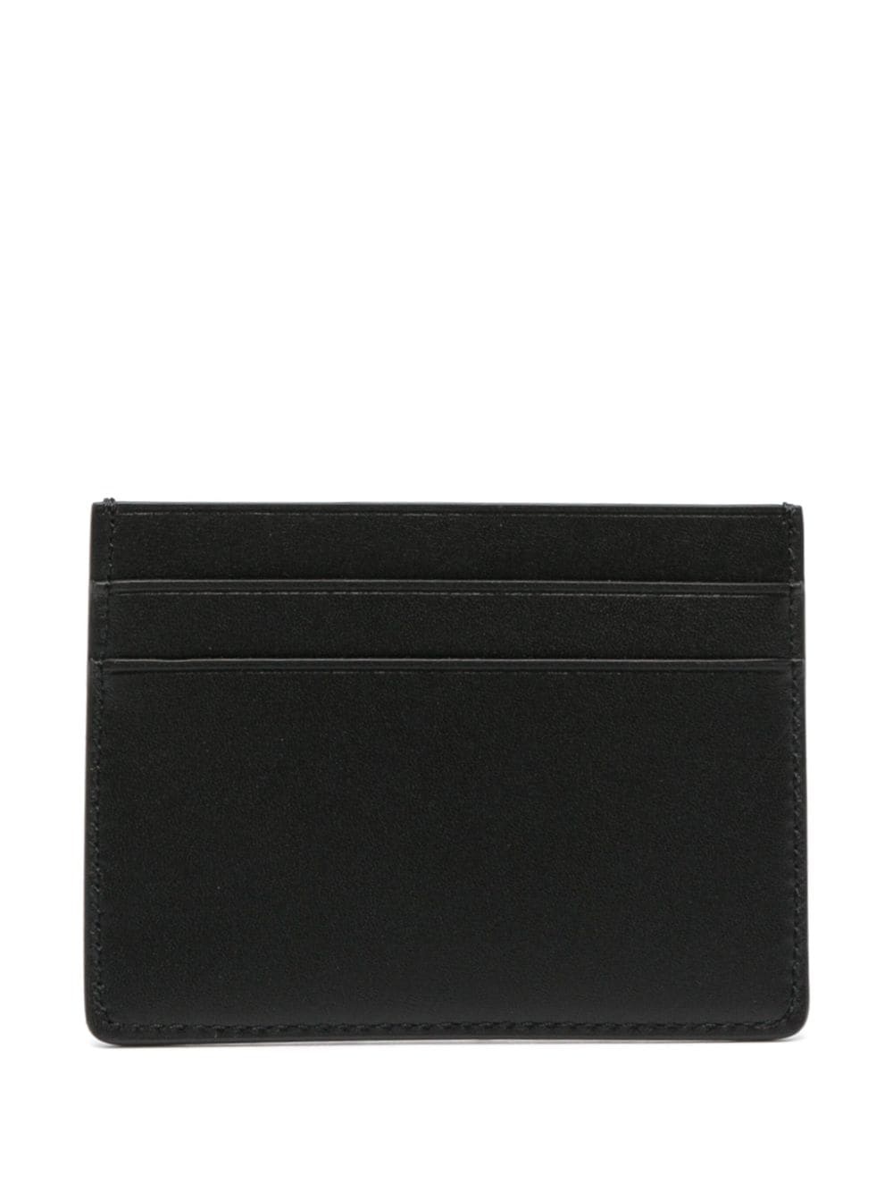 logo-stamp leather cardholder - 2