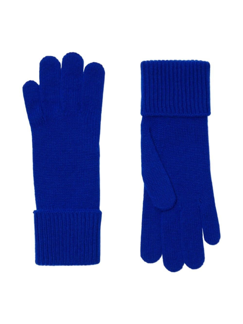 fine-knit full-finger gloves - 2