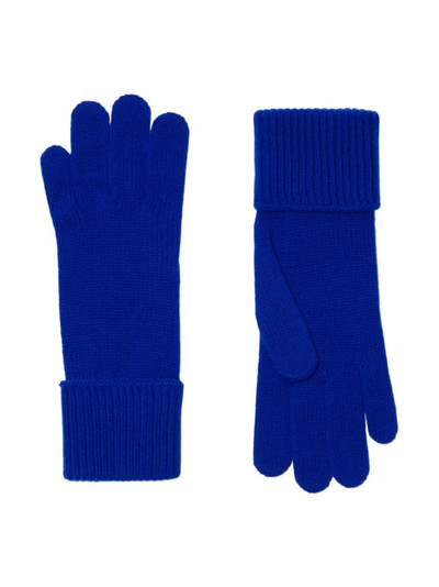 Burberry fine-knit full-finger gloves outlook
