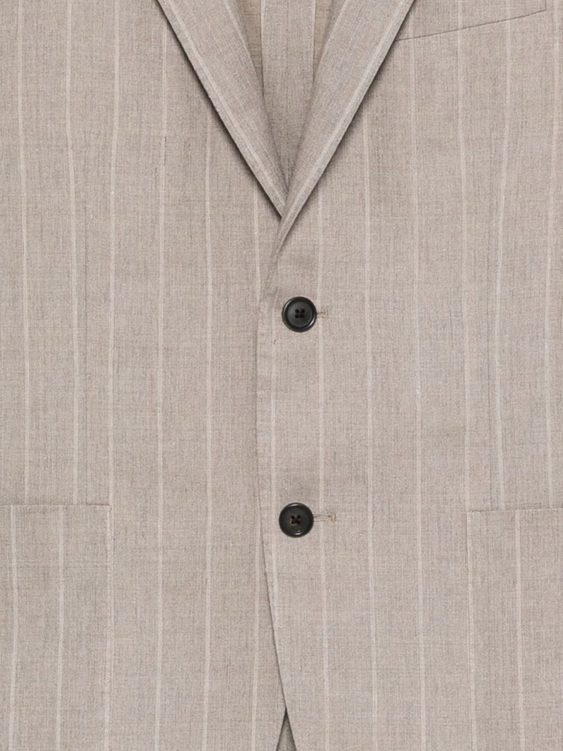 striped single-breasted blazer 3
