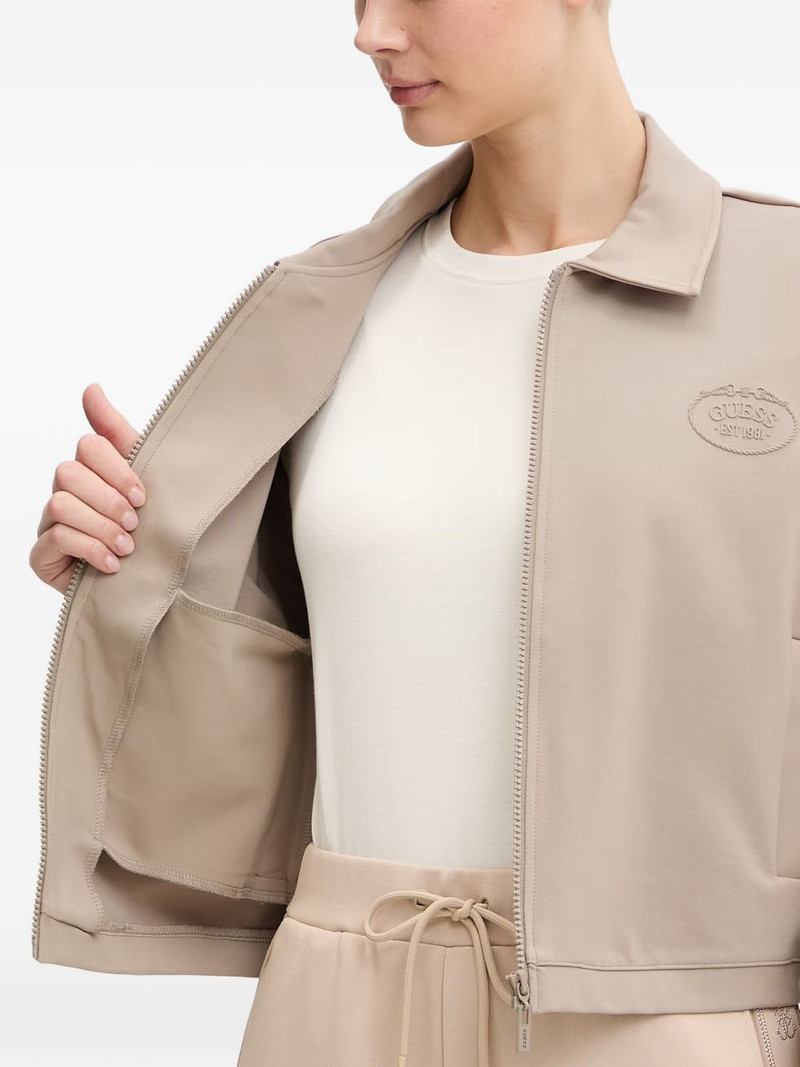 zip-up cropped jacket 4