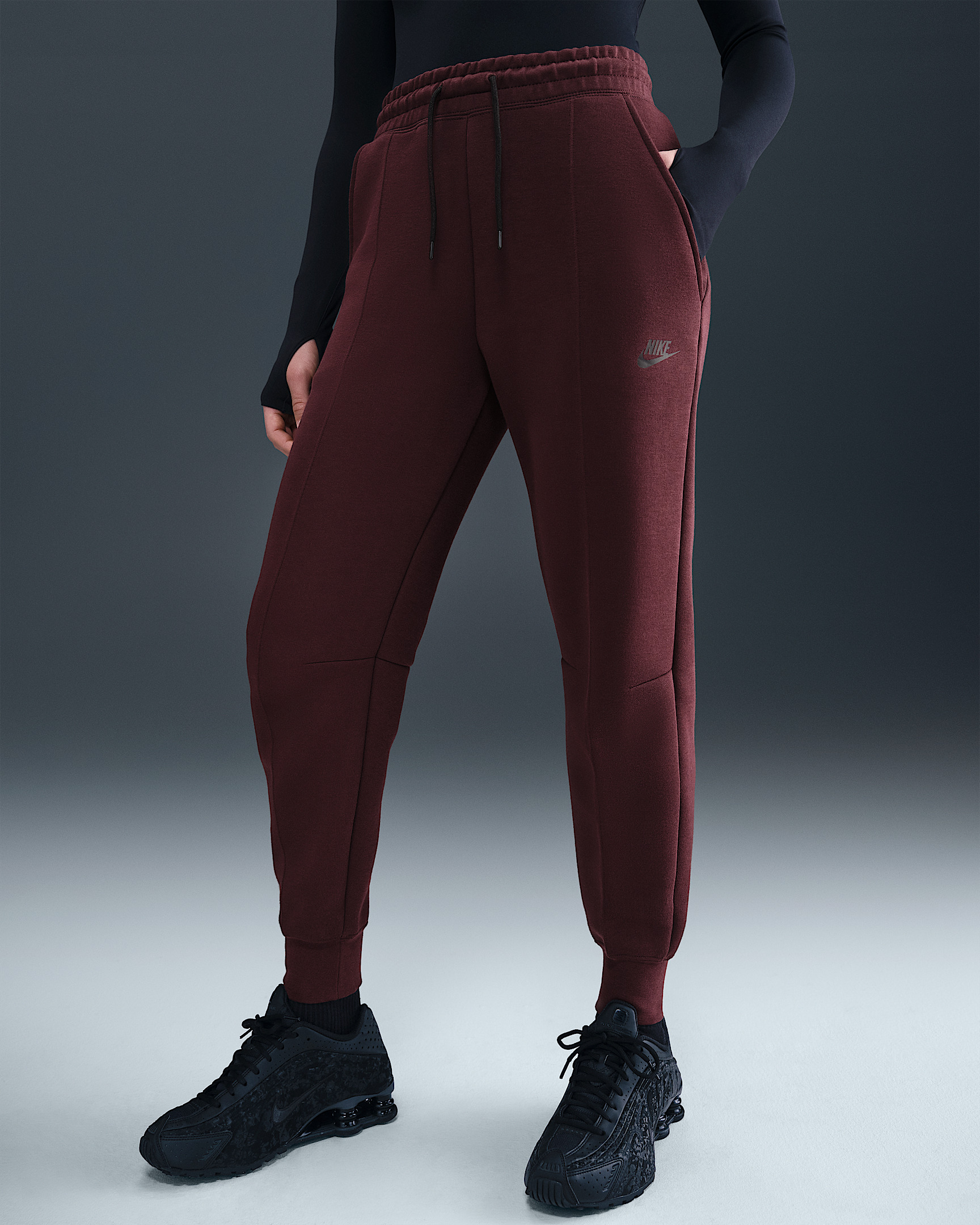 Nike Sportswear Tech Fleece Women's Mid-Rise Joggers - 2