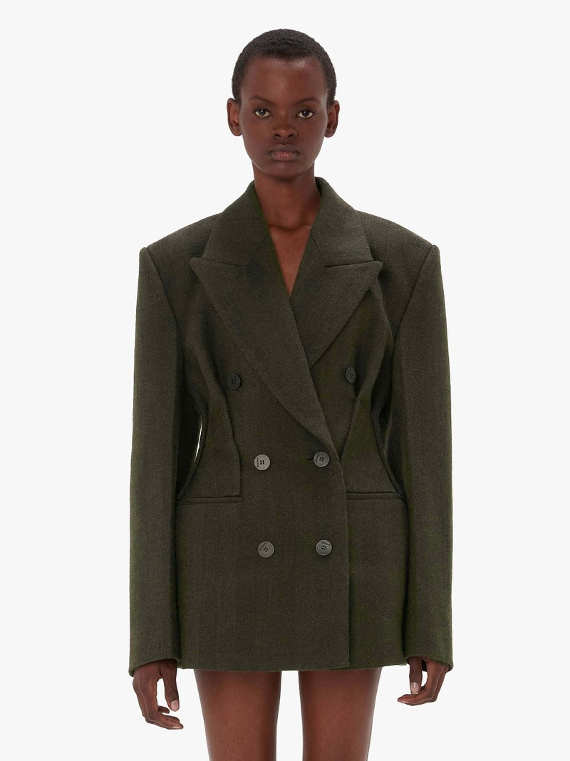 JW Anderson DOUBLE BREASTED HOURGLASS JACKET outlook