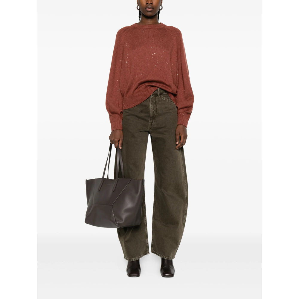 Brunello Cucinelli Brown Knitwear - Jumpers Women - 5