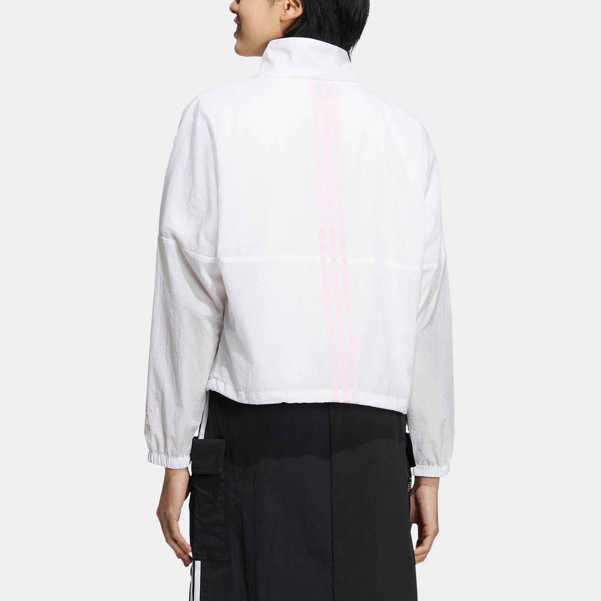 (WMNS) adidas Vibe Windbreaker Jackets 'White' HN2386 - 3