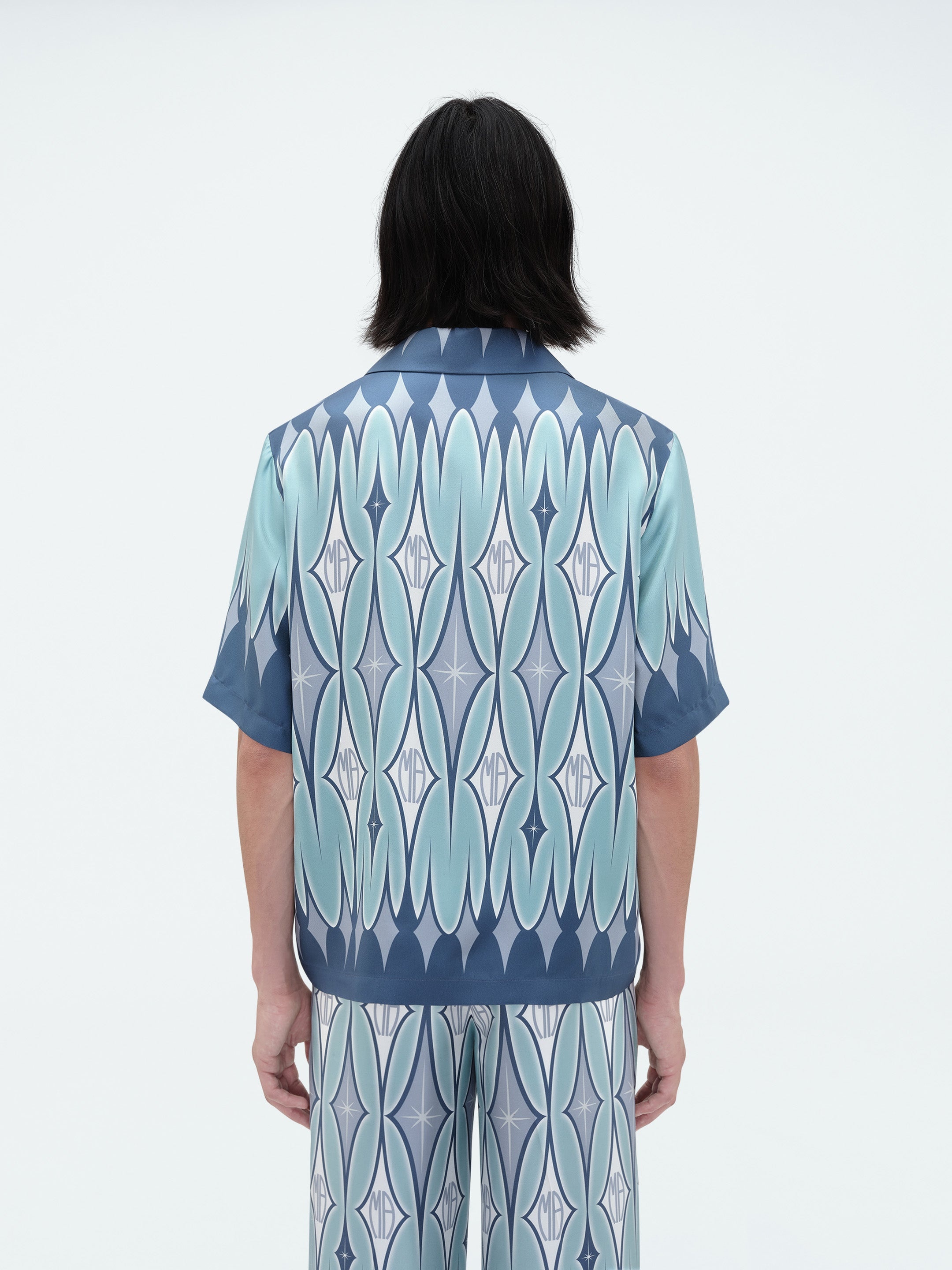 ARYGLE PRINTED SHORT SLEEVE SHIRT - 4