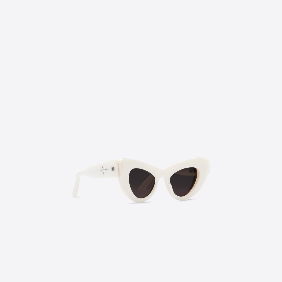 Mega Cat Sunglasses  in White - 4