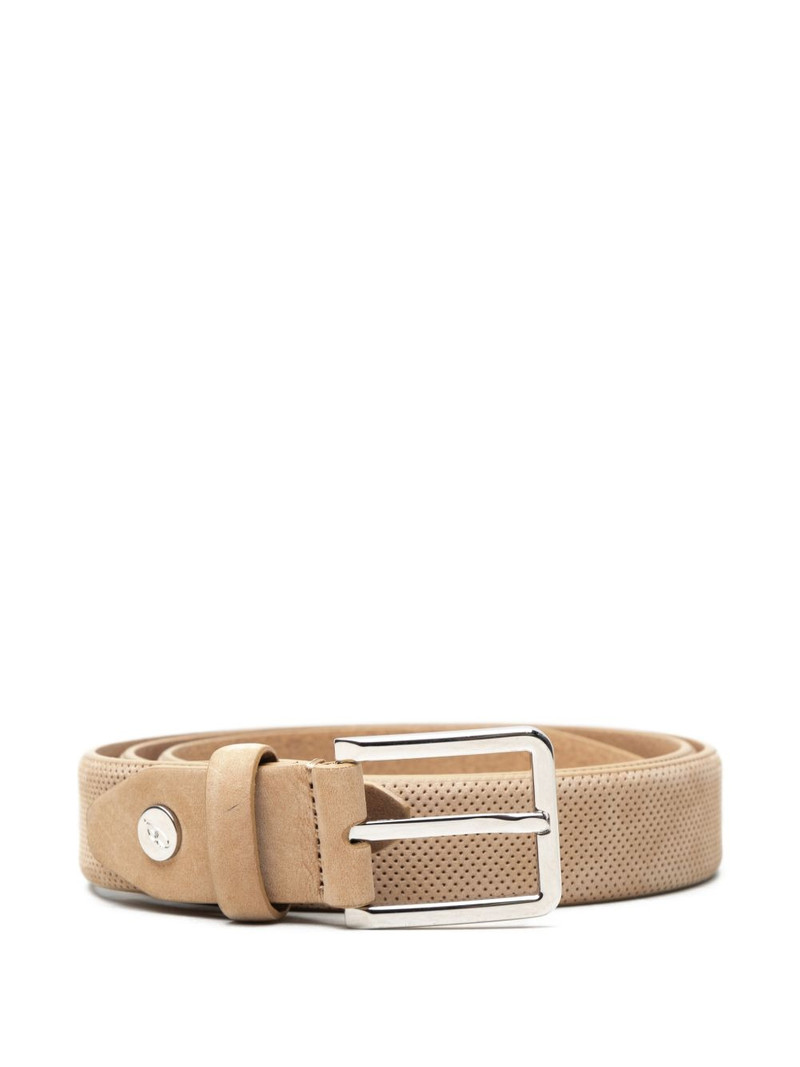 perforated buckle belt 1