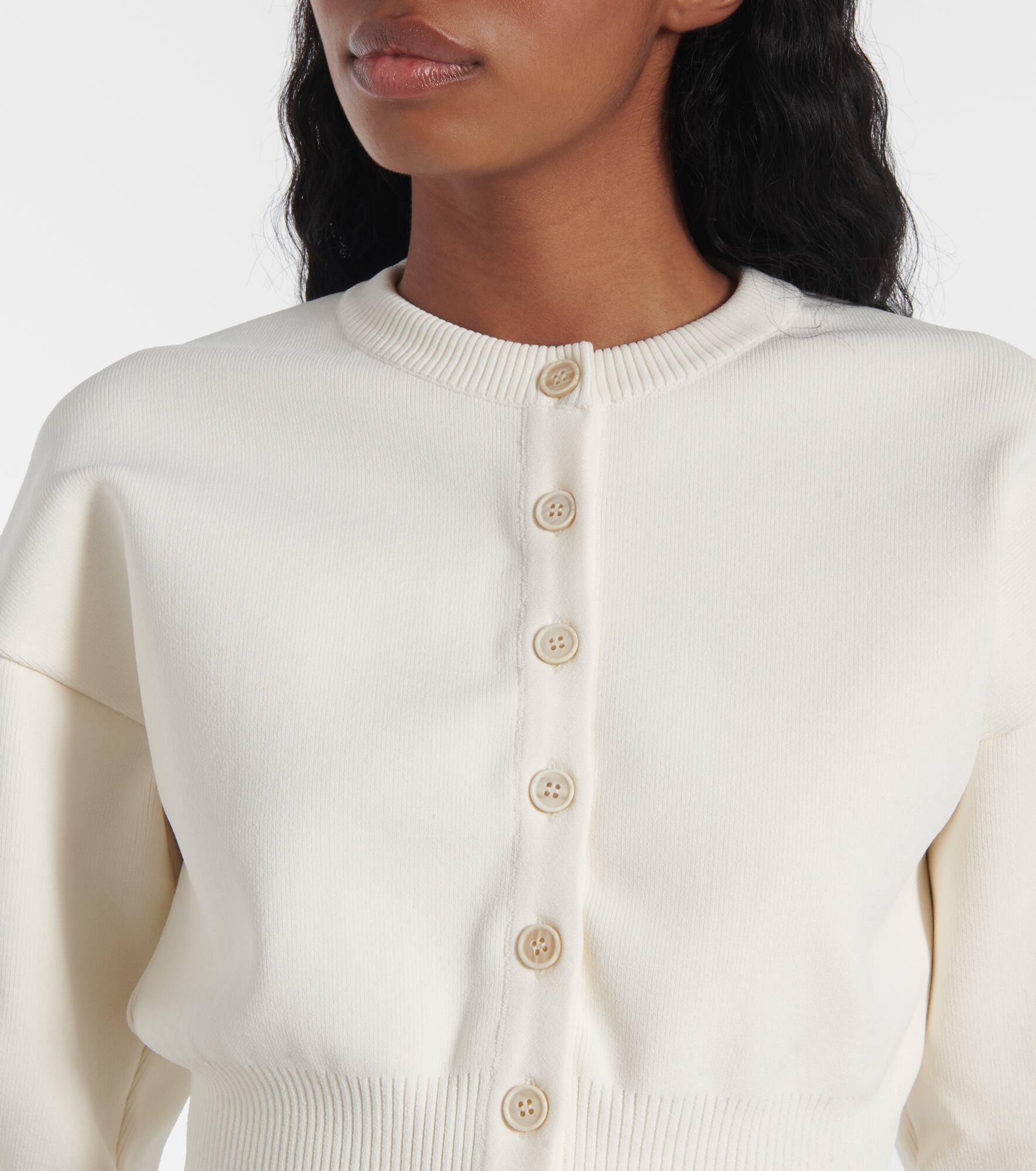 Cropped cardigan - 4