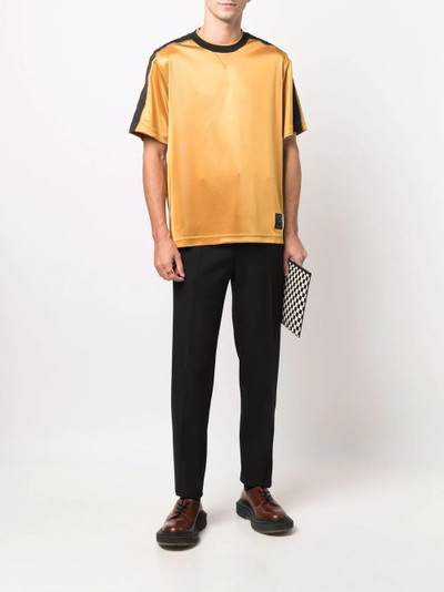 FENDI logo-panel T-shirt outlook